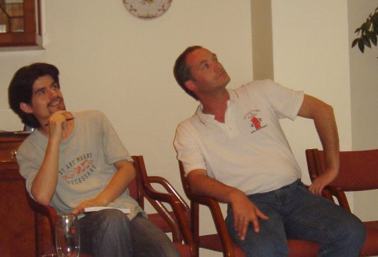 Dsc08241 Marcos Kiesekamp und Ralf Schnabel in Schieflage (Foto: Bennett Schnabel)